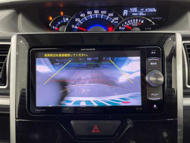 ダイハツ タント カスタム RS トップED SAⅡ 栃木県 2015(平27)年 4.8万km ブラックマイカメタリック ターボ/社外ナビ/(フルセグTV・Bluetooth・CD・DVD)/バックカメラ/スマートアシスト/・衝突軽減システム/前後ドライブレコーダー/両側パワースライドドア/ハーフレザーシート/ステアリングスイッチ/アイドリングストップ/純正アルミホイール/純正フロアマット/ドアバイザー/ETC/LEDヘッドライト/オートライト/取扱説明書/保証書