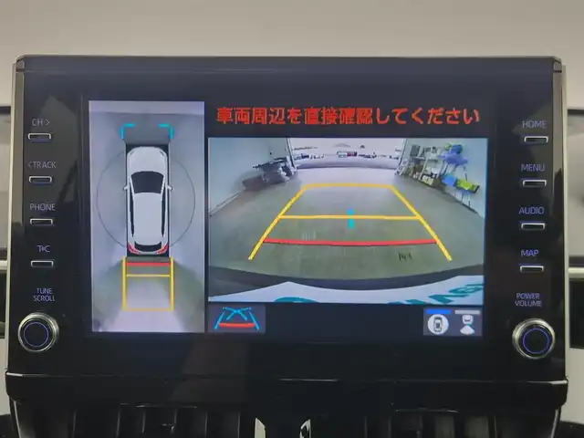 トヨタ カローラ クロス ハイブリッド Z 愛知県 2022(令4)年 2.9万km アティチュードブラックマイカ ワンオーナー/トヨタセーフティセンス/純正ナビ/（Bluetooth/USB入力/AM/FM）/全方位カメラ/ETC/ドラレコ/BSM/パワーシート/シートヒーター/ハーフレザー/電動リアゲード/ルーフレール/電子パーキング/オートホールド/防眩ミラー/ステアリングリモコン/オートライト/プッシュスタート/スマートキー/フットオープナー