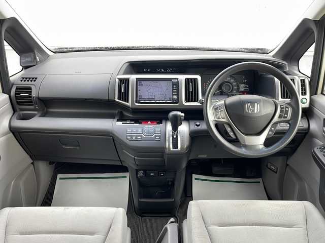 ホンダ ステップワゴン G コンフォートセレクション 山形県 2012(平24)年 5.4万km ヒダマリアイボリーパール 純正HDDナビ/(DVD/ワンセグ/MSV/USB)/バックカメラ/両側パワースライドドア/クルーズコントロール/アイドリングストップ/ステアリングスイッチ/ビルトインETC/HIDヘッドライト/フロアマット/ドアバイザー/ウィンカーミラー/スマートキー