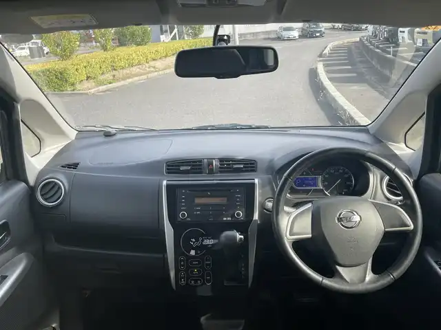 日産 デイズ ハイウェイスター Vセレ +Safty 福島県 2014(平26)年 5.1万km ブラック オーディオ/【CD/AUX】/アラウンドビューモニター/HIDライト/アイドリングストップ/プッシュスタート/純正フロアマット/純正ドアバイザー