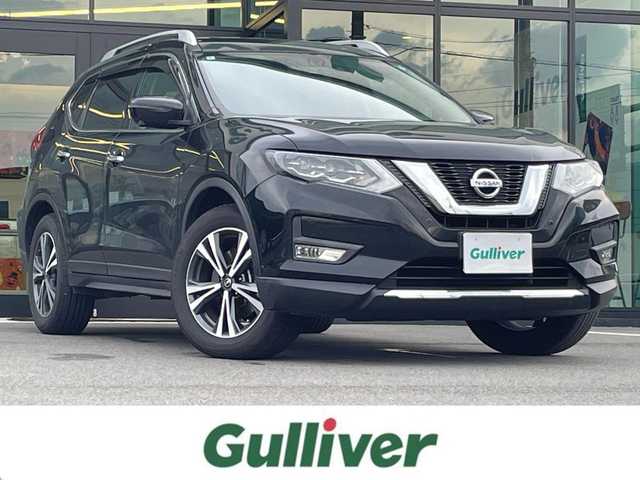 日産 エクストレイル 20X 愛媛県 2018(平30)年 11.3万km ダイヤモンドブラック 純正9型ナビ(AM/FM/CD/DVD/BD/BT/フルセグTV)/純正後席天吊モニター/全周囲カメラ/プロパイロット/インテリジェントルームミラー/ブラインドスポットモニター/クリアランスソナー/アイドリングストップ/電動パーキングブレーキ/ドライブレコーダー/電動リアゲート/ルーフレール/電格ミラー/ETC/LEDヘッドライト/3列シート/純正フロアマット/ステアリングリモコン/ISOFIX/現状サマー(純正AW)(225/60/R18)/TOYOTIRES PROXES CL1 SUV