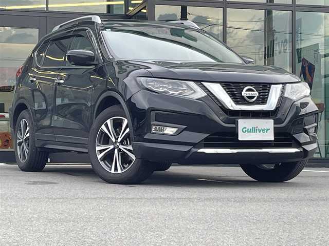 日産 エクストレイル 20X 愛媛県 2018(平30)年 11.3万km ダイヤモンドブラック 純正9型ナビ(AM/FM/CD/DVD/BD/BT/フルセグTV)/純正後席天吊モニター/全周囲カメラ/プロパイロット/インテリジェントルームミラー/ブラインドスポットモニター/クリアランスソナー/アイドリングストップ/電動パーキングブレーキ/ドライブレコーダー/電動リアゲート/ルーフレール/電格ミラー/ETC/LEDヘッドライト/3列シート/純正フロアマット/ステアリングリモコン/ISOFIX/現状サマー(純正AW)(225/60/R18)/TOYOTIRES PROXES CL1 SUV