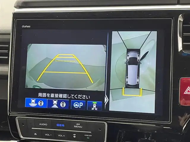 ホンダ ステップワゴン モデューロX ホンダセンシング 熊本県 2020(令2)年 4.4万km プラチナホワイトパール ワンオーナー/純正ナビVXU-207Wi（ＣＤ・ＤＶＤ・フルセグ・ＢＴ・ＳＤ・ＡｐｐｌＣａｒＰｌａｙ・ＵＳＢ）/全周囲カメラ　/バックカメラ/フロントカメラ/純正前方ドライブレコーダー　/純正フリップダウンモニター/ビルトインＥＴＣ２．０　/両側パワースライドドア　/アダブティブクルーズコントロール/衝突軽減ブレーキ/レーンキープアシスト/車線逸脱警報/横滑り防止/アイドリングストップ/ハーフレザーシート/純正フロアマット/社外１７インチAW/オートライト/LEDヘッドライト/フォグランプ/スマートキー/プッシュスタート/スペアキー1本/保証書/取扱説明書