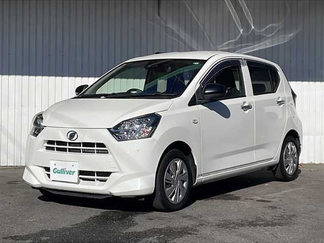 ダイハツ ミラ イース X SAⅢ 長野県 2018(平30)年 4.2万km ホワイト スマートアシストIII/ケンウッドメモリーナビ/前後コーナーセンサー/アイドリングストップ/オートハイビーム/プライバシーガラス/ＬＥＤヘッドライト/キーレス