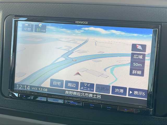 ダイハツ ミラ イース X SAⅢ 長野県 2018(平30)年 4.2万km ホワイト スマートアシストIII/ケンウッドメモリーナビ/前後コーナーセンサー/アイドリングストップ/オートハイビーム/プライバシーガラス/ＬＥＤヘッドライト/キーレス