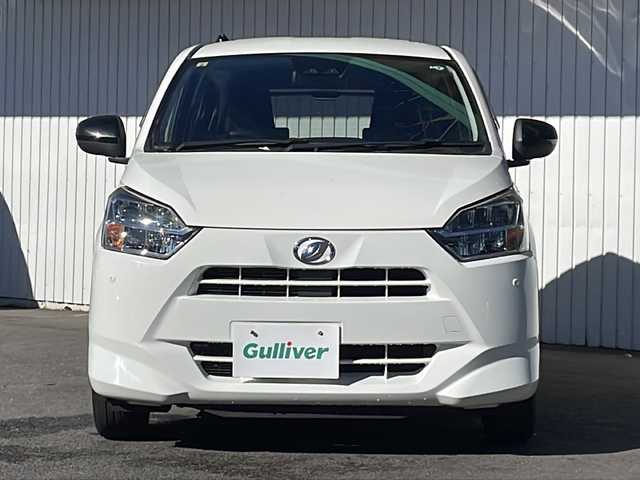 ダイハツ ミラ イース X SAⅢ 長野県 2018(平30)年 4.2万km ホワイト スマートアシストIII/ケンウッドメモリーナビ/前後コーナーセンサー/アイドリングストップ/オートハイビーム/プライバシーガラス/ＬＥＤヘッドライト/キーレス