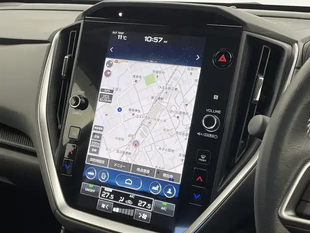 スバル クロストレック ツーリング 埼玉県 2023(令5)年 1.7万km ホライゾンブルーP アイサイトセイフティプラス　純正１１．６インチディスプレイオーディオ　マルチビューモニター　ビルトインＥＴＣ　前後ドライブレコーダー　レーダークルーズコントロール　純正アルミホイール　オートライト