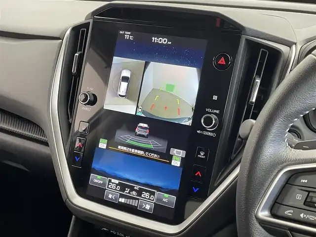 スバル クロストレック ツーリング 埼玉県 2023(令5)年 1.7万km ホライゾンブルーP アイサイトセイフティプラス　純正１１．６インチディスプレイオーディオ　マルチビューモニター　ビルトインＥＴＣ　前後ドライブレコーダー　レーダークルーズコントロール　純正アルミホイール　オートライト