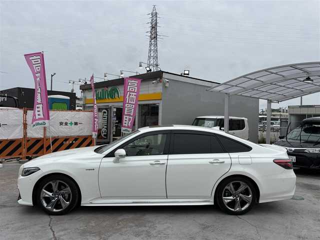 トヨタ クラウン ハイブリッド RS アドバンス 香川県 2019(令1)年 3.3万km ホワイトパールクリスタルシャイン ワンオーナー禁煙車/32383キロ/車検：R８年5月19日まで有効/セーフティセンスパッケージプラス/レザーシートパッケージ/ブラインドスポットモニター/デジタルインナーミラー/純正ドライブレコーダー前後車内/360℃アラウンドビューモニター/レーダークルーズ/TVキャンセラー/Bluetooth/メモリーシート/パワーシート/クリアランスソナー/スマートキー２個/保証書/説明書