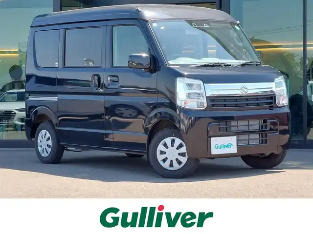 スズキ エブリイ JOIN 東京都 2024(令6)年 0.2万km ブルーイッシュブラックパール3 ハイルーフ・４WD/純正ディスプレイオーディオ/Bluetooth/バックカメラ/デュアルブレーキサポート/後退ブレーキサポート/コーナーセンサー/スマートキー/プッシュスタート/オーバーヘッドコンソール/シートヒーター/オートライト/コーナーセンサー/アイドリングストップ/新品未使用夏タイヤ車載/スペアキー/新車保証書/取扱説明書