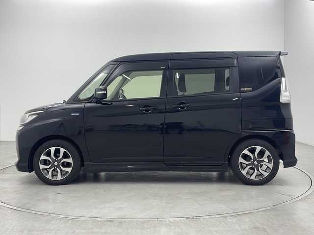 スズキ ソリオ バンディット HV MV Dカメラ ブレーキS 群馬県 2016(平28)年 5.3万km スーパーブラックパール 純正ナビ　全周囲カメラ　片側電動スライドドア　クルーズコントロール　革巻きステアリング　衝突被害軽減ブレーキ　レーンアシスト　シートヒーター　ＬＥＤヘッドライト　フォグランプ　スマートキー　禁煙車