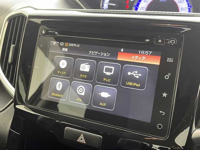 スズキ ソリオ バンディット HV MV Dカメラ ブレーキS 群馬県 2016(平28)年 5.3万km スーパーブラックパール 純正ナビ　全周囲カメラ　片側電動スライドドア　クルーズコントロール　革巻きステアリング　衝突被害軽減ブレーキ　レーンアシスト　シートヒーター　ＬＥＤヘッドライト　フォグランプ　スマートキー　禁煙車