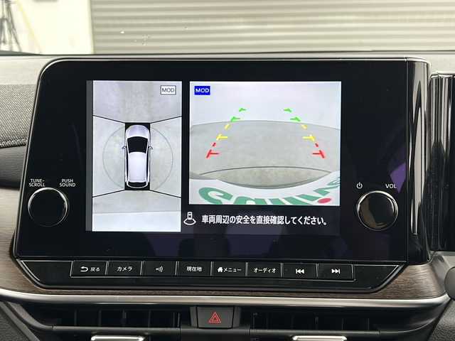 日産 オーラ G レザーエディション 三重県 2024(令6)年 0.1万km 黒 禁煙車/純正NissanConectナビ/・フルセグ/AppleCarPray/AndroidAuto/HDMI/Bluetooth/USB/AM/FM/プロパイロット/デジタルインナーミラー/アラウンドビューモニター/BOSE/ヘッドレストスピーカー/ブラインドスポットモニター/エマージェンシーブレーキ/純正エアロ（フロント/リア）/レザーシート/ワイヤレスチャージャー/スペアキー/純正17インチアルミホイール
