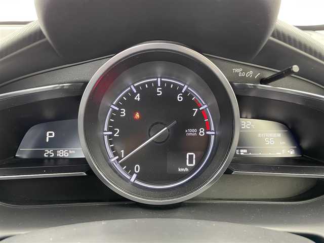 マツダ デミオ 13S ツーリング 富山県 2017(平29)年 2.6万km ディープクリスタルブルーマイカ 純正ナビ（AM/FM/CD/DVD/AUX/BT）/フルセグTV/バックカメラ/ヘッドアップディスプレイ/衝突被害軽減ブレーキ/オートライト/LEDヘッドライト/前席シートヒーター/ETC/スマートキー×２/プッシュスタート/社外フロアマット/取扱説明書/保証書