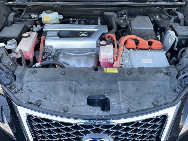 レクサス ＮＸ 300h Fスポーツ 道東・釧路十勝 2015(平27)年 5.5万km スターライトブラックガラスフレーク 4WD/サンルーフ/純正ナビ(FM・AM・BT・SD・CD・DVD)/バックカメラ/シートヒーター前席/電動パーキングブレーキ/コーナーセンサー/パワーリアゲート/ステアリングヒーター/クルーズコントロール/積込タイヤ(アルミ付スタッドレス)/パドルシフト/ETC/プッシュスタート/純正ドアバイザー/電格ミラー/純正フロアマット/横滑り防止