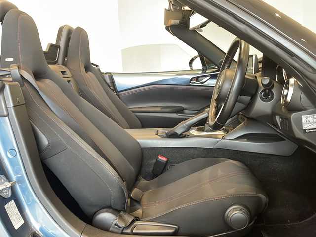 マツダ ロードスター S スペシャルパッケージ 福井県 2015(平27)年 3.4万km ブルーリフレックスマイカ ６MT/純正ナビ/フルセグ/Bluetooth/DVD/ドライブレコーダー/ETC/LEDライト/スマートキー/プッシュスタート/純正１６インチアルミホイール/純正フロアマット