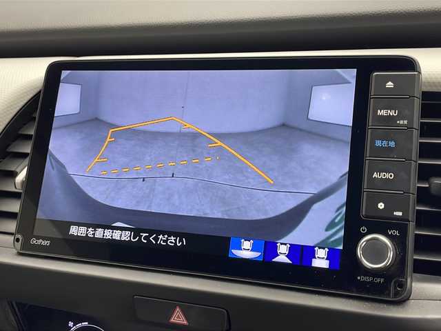 ホンダ フィット e:HEVベーシック 千葉県 2022(令4)年 1.2万km ルナシルバーM 純正SDナビ【VXU-225FTi】/(フルセグTV/Bluetooth/SD/CD/DVD/USB)/バックカメラ/衝突被害軽減ブレーキ/レーンキープアシスト/コーナーセンサー(前後)/レーダークルーズコントロール/社外ドライブレコーダー(前後)/社外ETC/純正フロアマット/社外15インチアルミホイール/LEDヘッドライト/オートライト/エアバッグ(W+サイド+カーテン)/プッシュスタート