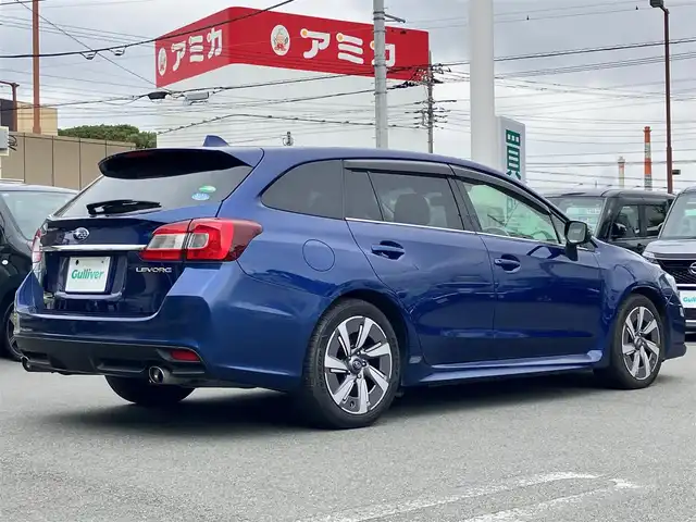 スバル レヴォーグ 1．6GT アイサイト 静岡県 2014(平26)年 4.3万km ギャラクシーブルーシリカ アイサイトver.2/ETC/パドルシフト/ターボ/USB入力端子/エンジンスタートボタン/取扱説明書/パワーステアリング/パワーウィンドウ/AWD/アイドリングストップ/オートエアコン/レーダークルーズコントロール/スマートキー/スペアキー１本/純正フロアマット/純正アルミホイール/布シート/ABS/横滑り防止装置/レーンキープアシスト/衝突軽減システム/オートライト/LEDヘッドライト/W+サイドエアバッグ/警告灯点灯(レーンキープアシスト/衝突軽減システム)