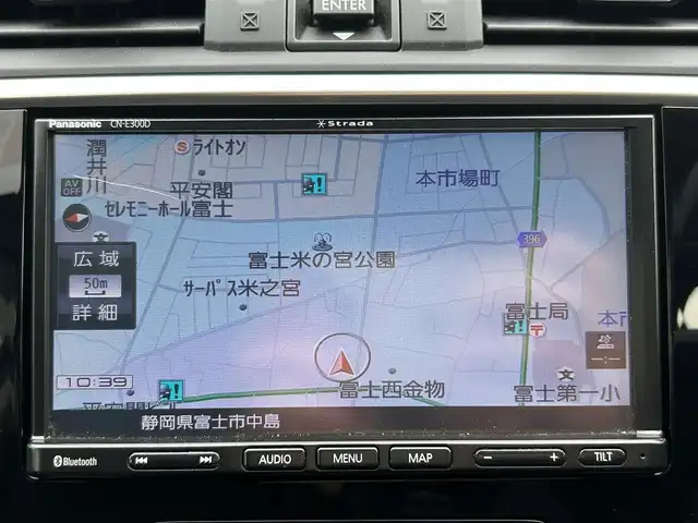 スバル レヴォーグ 1．6GT アイサイト 静岡県 2014(平26)年 4.3万km ギャラクシーブルーシリカ SDナビ（BT接続、ワンセグTV）/ETC/パドルシフト/ターボ/USB入力端子/エンジンスタートボタン/取扱説明書/パワーステアリング/パワーウィンドウ/AWD/アイドリングストップ/オートエアコン/レーダークルーズコントロール/スマートキー/スペアキー１本/純正フロアマット/純正アルミホイール/布シート/ABS/横滑り防止装置/レーンキープアシスト/衝突軽減システム/オートライト/LEDヘッドライト/W+サイドエアバッグ