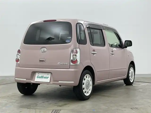 ダイハツ ミラ ココア X 岡山県 2016(平28)年 4.8万km ムースピンクパール 社外ＳＤナビ【MDV-D502BT】/（フルセグ／Ｂｌｕｅｔｏｏｔｈ／ＦＭ・ＡＭ／ＵＳＢ　）/純正フロアマット/スマートキー　/アイドリングストップ　/横滑り防止装置　/ヘッドライトレベライザー　/電格ミラー　/ミュージックサーバー/ミュージックプレイヤー/ＡＣＣ/純正ホイールキャップ