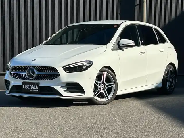 メルセデス・ベンツ Ｂ２００ｄ AMGライン 香川県 2021(令3)年 3.5万km ポーラホワイト アクティブブレーキアシスト/アクティブレーンキーピングアシスト/ブラインドスポット/レーンチェンジアシスト/ワイヤレス充電/ACC/純正ナビ/Bluetooth/地デジ/フロントドラレコ/ETC2.0/オートライト/パドルシフト/シートヒーター/パワーシート/ハーフレザーシート/純正18インチアルミ/コーナーセンサー