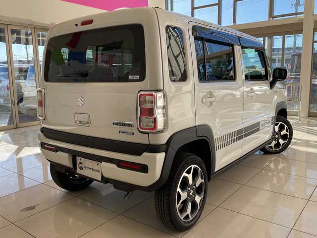 スズキ ハスラー HYBRID X 埼玉県 2021(令3)年 2.7万km ピュアホワイトP レーダーブレーキサポート/社外メモリーナビ/　　CD/BT/ワンセグ/バックカメラ/LEDオートライト/純正15インチアルミホイール/社外ETC