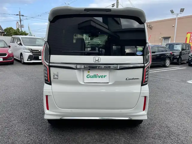 ホンダ Ｎ ＢＯＸ カスタム L 大分県 2021(令3)年 2.1万km プラチナホワイトパール 〇純正メモリーナビ/　CD/DVD/フルセグ/BT/USB/〇バックカメラ/〇クリアランスソナー/〇横滑り防止/〇LKA/〇ホンダセンシング/〇ACC/〇ヘッドライトレベライザー/〇片側パワースライドドア/〇ステアリングスイッチ/〇フロアマット/〇ドアバイザー/〇プライバシーガラス/〇ウインカーミラー/〇ドライブレコーダー/〇保証書/〇取扱説明書/〇スペアキー