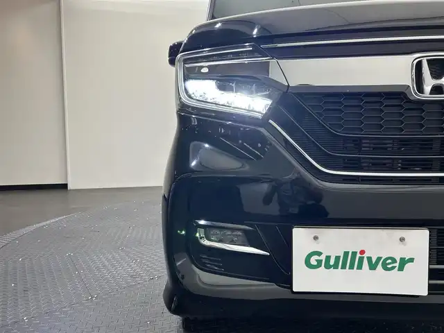 ホンダ Ｎ ＢＯＸ カスタム G L ターボ ホンダセンシング 愛媛県 2018(平30)年 4.3万km クリスタルブラックパール 純正SDナビ（Bluetooth フルセグTV CD　DVD　）　バックカメラ 両側パワースライドドア レーダークルーズコントロール LEDヘッドライト 衝突軽減  オートライト ハーフレザー