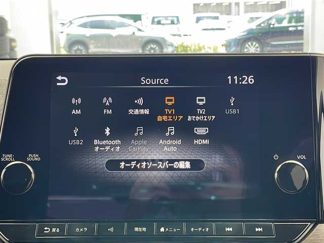 日産 オーラ G レザーエディション 宮城県 2021(令3)年 1.6万km ミッドナイトブラック/サンライズカッパー ワンオーナー　/メーカーＯＰ9インチナビ(AM/FM/フルセグTV/Apple CarPlay/Android　Auto)/ＢＯＳＥ　/アラウンドビューモニター　/ワイヤレス充電/プロパイロット/　・車線維持支援システム/　・標識認識機能/　・エマージェンシーブレーキ/　・ふらつき警報/　・オートマチックハイビーム/オートライト/LEDライト/インテリジェントルームミラー　/レザーシート　/レザーステアリング　/ビルトインＥＴＣ２．０　/前後コーナーセンサー　/純正前後ドラレコ/プッシュスタート/スマートキー/純正アルミホイール