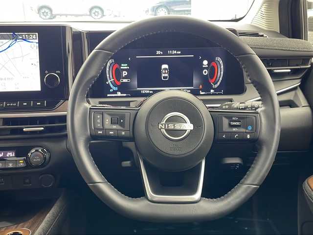 日産 オーラ G レザーエディション 宮城県 2021(令3)年 1.6万km ミッドナイトブラック/サンライズカッパー ワンオーナー　/メーカーＯＰ9インチナビ(AM/FM/フルセグTV/Apple CarPlay/Android　Auto)/ＢＯＳＥ　/アラウンドビューモニター　/ワイヤレス充電/プロパイロット/　・車線維持支援システム/　・標識認識機能/　・エマージェンシーブレーキ/　・ふらつき警報/　・オートマチックハイビーム/オートライト/LEDライト/インテリジェントルームミラー　/レザーシート　/レザーステアリング　/ビルトインＥＴＣ２．０　/前後コーナーセンサー　/純正前後ドラレコ/プッシュスタート/スマートキー/純正アルミホイール