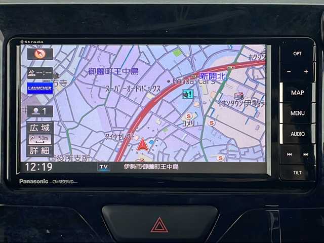 ダイハツ タント カスタム X トップED SAⅡ 三重県 2016(平28)年 4.6万km パールホワイトⅢ 社外ナビ　/フルセグＴＶ　/ＣＤ、ＤＶＤ再生　/バックカメラ　/ステアリングスイッチ　/シートリフター　/オートリトラードアミラー　/後席サンシェード　/センターコンソール　/アイドリングストップ　/衝突軽減ブレーキ/禁煙車/ETC