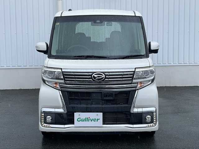 ダイハツ タント カスタム X トップED SAⅡ 三重県 2016(平28)年 4.6万km パールホワイトⅢ 社外ナビ　/フルセグＴＶ　/ＣＤ、ＤＶＤ再生　/バックカメラ　/ステアリングスイッチ　/シートリフター　/オートリトラードアミラー　/後席サンシェード　/センターコンソール　/アイドリングストップ　/衝突軽減ブレーキ/禁煙車/ETC