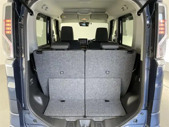 スズキ スペーシア カスタム HYBRID XS ターボ 愛知県 2022(令4)年 2.9万km インディゴブルーメタリック 純正８型ナビ　フルセグＴＶ　全方位カメラ　シートヒーター　デュアルカメラブレーキ　衝突軽減　追従クルコン　ＬＥＤオートライト　ＨＵＤ　ＥＴＣ　両側パワースライドドア　ＬＥＤオートライト　フォグ　リヤパーキングセンサー　禁煙車
