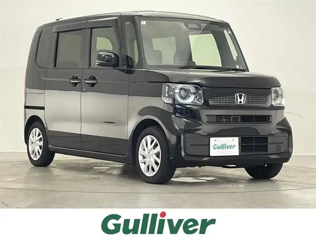 ホンダ Ｎ ＢＯＸ 滋賀県 2024(令6)年 0.9万km クリスタルブラックパール 純正ディスプレイオーディオ/（BT/AppleCarPlay/AndroidAuto）/片側電動スライドドア/ホンダセンシング/・衝突被害軽減ブレーキ/・レーダークルーズコントロール/・オートハイビーム/オートライト/LEDヘッドライト/前後コーナーセンサー
