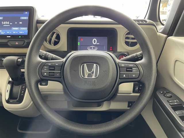ホンダ Ｎ ＢＯＸ 滋賀県 2024(令6)年 0.9万km クリスタルブラックパール 純正ディスプレイオーディオ/（BT/AppleCarPlay/AndroidAuto）/片側電動スライドドア/ホンダセンシング/・衝突被害軽減ブレーキ/・レーダークルーズコントロール/・オートハイビーム/オートライト/LEDヘッドライト/前後コーナーセンサー