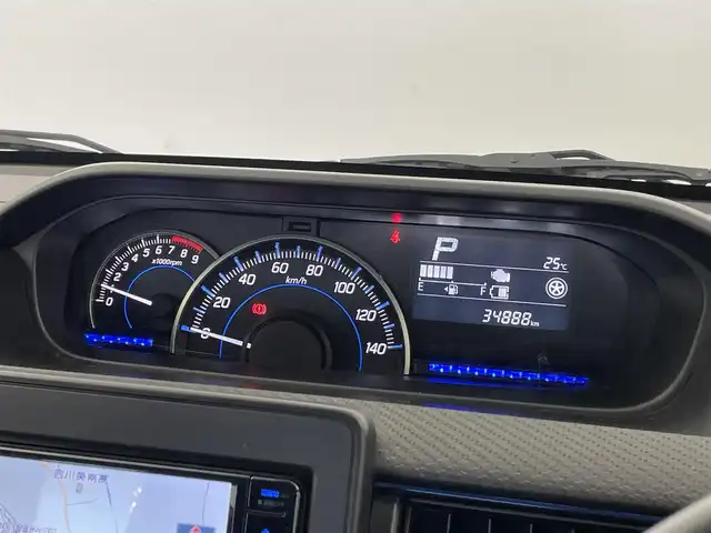 スズキ ワゴンＲ HYBRID FZ 埼玉県 2021(令3)年 3.5万km ノクターンブルーパール セーフティサポート　社外ナビ　ビルトインＥＴＣ　シートヒーター　ＤＶＤ再生　ステアリングスイッチ　プッシュスタート　スマートキー　純正フロアマット　純正アルミホイール　オートライト　ＬＥＤヘッドライト