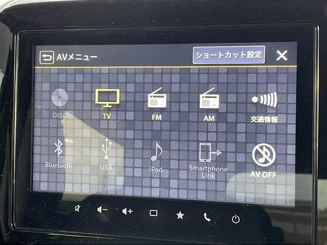 スズキ ワゴンＲ スマイル HYBRID X 山形県 2022(令4)年 1.1万km オフブルーM 禁煙車/デュアルカメラブレーキサポート/スズキセーフティサポート/・後退時ブレーキサポート/・車線逸脱抑制制御機能/・車線逸脱警報機能/・パーキングソナー/・横滑り防止装置（ＥＳＰ）/純正ナビ(CD.DVD.USB.smartphoneLink)/全方位カメラ/フルセグ/両側パワースライドドア/アイドリングストップ/ドライブレコーダー/プッシュスタート/スマートキー/LEDヘッドライト