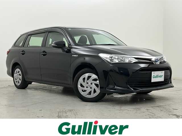 トヨタ カローラ フィールダー ハイブリッド 宮城県 2018(平30)年 6.8万km ブラックマイカ 禁煙車/トヨタセーフティセンス/・プリクラッシュセーフティ/・レーンディパーチャーアラート/・オートハイビーム/・クリアランスソナー/社外SDナビ/・CD.USB.iPod.AUX/バックカメラ/横滑り防止装置/アイドリングストップ/ETC/ドライブレコーダー（Fのみ）/リモコンキー/社外フロアマット