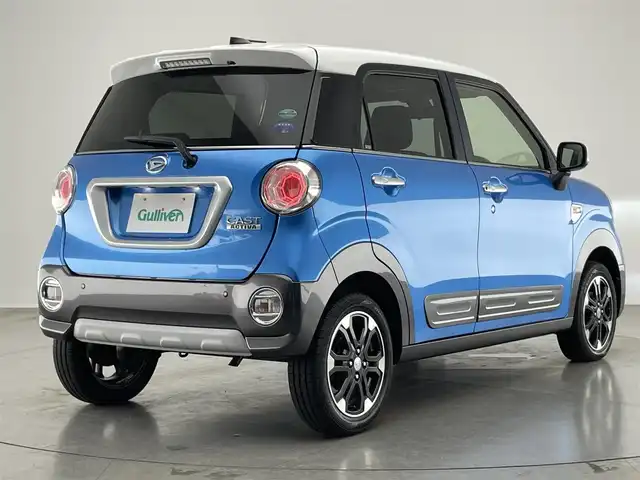 ダイハツ キャスト アクティバ G SAⅡ 愛知県 2015(平27)年 3.7万km スプラッシュブルーM 社外ナビ　スマートアシストII　禁煙車　Ｂｌｕｅｔｏｏｔｈ　ＤＶＤ再生　ＬＥＤオートライト　フォグランプ　衝突軽減　レーンキープ　純正アルミホイール　プッシュスタート　スマートキー　アイドリングストップ