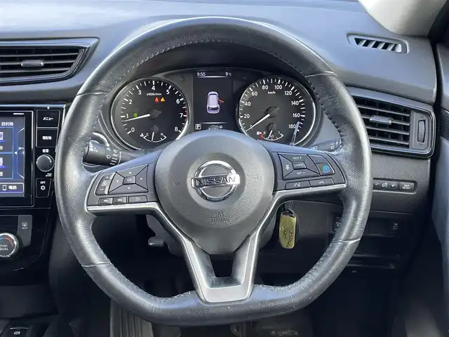 日産 エクストレイル 20Xi 岡山県 2019(平31)年 7.1万km ブリリアントホワイトパール 純正ナビBluetooth/TV/AM/FM/純正アルミホイール18インチ/全周囲カメラ/レーダークルーズコントロール/純正フロアマット/ビルトインETC/デジタルインナーミラー/ドライブレコーダー/オートライト/LEDライト/電動リアゲート/isofix対応シート/横滑り防止装置/スマートキー