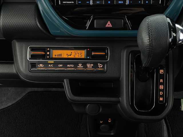 スズキ ハスラー HYBRID X ターボ 山口県 2020(令2)年 3.7万km デニムブルー ガンメタリック 2トーン デュアルカメラブレーキ/レーンキープ/レーダークルーズ/社外8インチSDナビ（AVIC-RL711）/ フルセグTV/CD/DVD/Bluetooth/USB/Bカメラ/LEDヘッドライト/オートライト/ウィンカーミラー/シートヒーター/パドルシフト/ETC/純正15インチアルミホイール/純正フロアマット