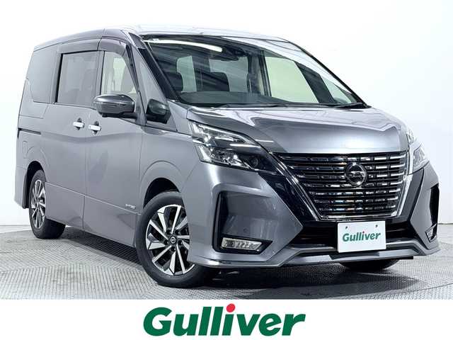 日産 セレナ ハイウェイスター V 大阪府 2021(令3)年 4.9万km ダークメタルグレー ProPILOT 純正10incナビTV 360カメラ デジタルインナーミラー レーダークルコン 衝突軽減ブレーキ レーンアシスト ブラインドSM 両側パワースライドドア クリアランスソナー リアオートエアコン ETC
