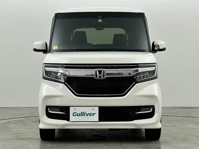 ホンダ Ｎ ＢＯＸ カスタム G L ターボ ホンダセンシング 福岡県 2018(平30)年 2.1万km プレミアムホワイトパールⅡ 純正ナビ（ＢＴ，ＴＶ）　/バックカメラ　/ビルトインＥＴＣ　/ホンダセンシング　/ＡＣＣ　/衝突軽減ブレーキ　/レーンキープ　/パドルシフト　/両側電動スライドドア　/ハーフレザー　/純正１５インチ　/ＬＥＤヘッドライト