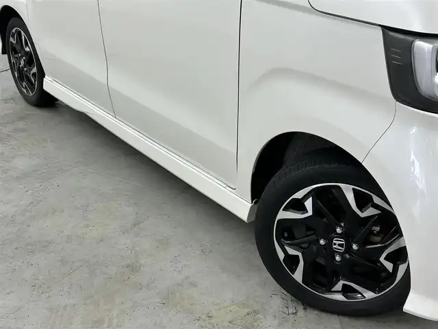ホンダ Ｎ ＢＯＸ カスタム G L ターボ ホンダセンシング 福岡県 2018(平30)年 2.1万km プレミアムホワイトパールⅡ 純正ナビ（ＢＴ，ＴＶ）　/バックカメラ　/ビルトインＥＴＣ　/ホンダセンシング　/ＡＣＣ　/衝突軽減ブレーキ　/レーンキープ　/パドルシフト　/両側電動スライドドア　/ハーフレザー　/純正１５インチ　/ＬＥＤヘッドライト