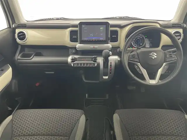 スズキ クロスビー HYBRID MZ 愛知県 2022(令4)年 1.5万km ピュアホワイトP 純正８型ナビ　フルセグＴＶ　Ｂｌｕｅｔｏｏｔｈ　全方位カメラ　シートヒーター　純正前後ドラレコナビ連動　デュアルカメラブレーキ　衝突軽減　追従クルコン　リヤパーキングセンサー　ＬＥＤオートライト　禁煙