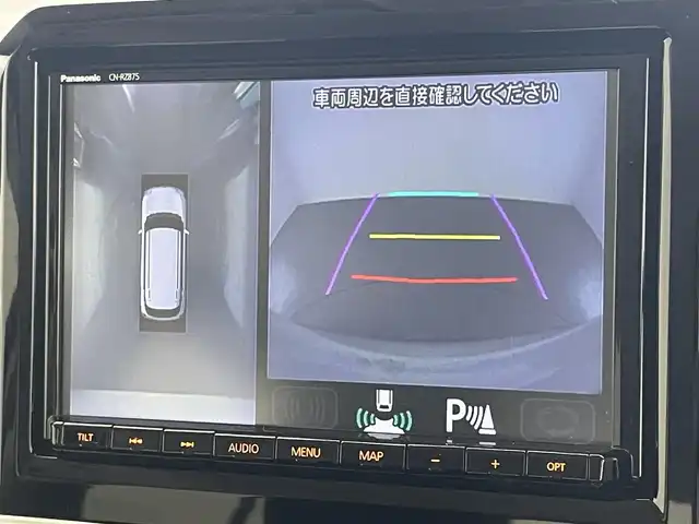 スズキ クロスビー HYBRID MZ 愛知県 2022(令4)年 1.5万km ピュアホワイトP 純正８型ナビ　フルセグＴＶ　Ｂｌｕｅｔｏｏｔｈ　全方位カメラ　シートヒーター　純正前後ドラレコナビ連動　デュアルカメラブレーキ　衝突軽減　追従クルコン　リヤパーキングセンサー　ＬＥＤオートライト　禁煙
