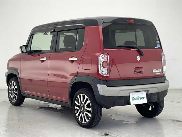 スズキ ハスラー Jスタイル Ⅱ 千葉県 2017(平29)年 5万km フェニックスレッドパール/ブルーイッシュブラックパール 禁煙車/アラウンドビューモニター/純正メモリナビ/BT/DVD/CD/USB/SD/iPod/フルセグテレビ/衝突軽減ブレーキ/オートマチックハイビーム/レーンキープアシスト/プッシュスタート/ETC/シートヒーター(D＋N)/純正LEDヘッドライト/オートライト/ベンチシート/純正フロアマット/アイドリングストップ/純正１５インチAW