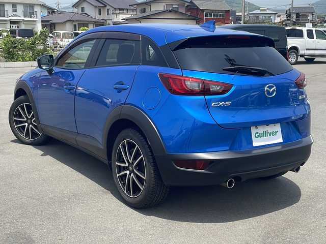 マツダ ＣＸ－３ XD ツーリング 山口県 2015(平27)年 5.3万km ダイナミックブルーマイカ 純正７型ナビ/バックカメラ/ハーフレザーシート/ヘッドアップディスプレイ/フルセグTV/ブラインドスポットモニター/クルーズコントロール/アイドリングストップ/MTモード付AT/横滑り防止装置/衝突被害軽減ブレーキ