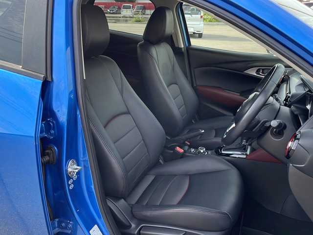 マツダ ＣＸ－３ XD ツーリング 山口県 2015(平27)年 5.3万km ダイナミックブルーマイカ 純正７型ナビ/バックカメラ/ハーフレザーシート/ヘッドアップディスプレイ/フルセグTV/ブラインドスポットモニター/クルーズコントロール/アイドリングストップ/MTモード付AT/横滑り防止装置/衝突被害軽減ブレーキ