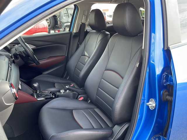 マツダ ＣＸ－３ XD ツーリング 山口県 2015(平27)年 5.3万km ダイナミックブルーマイカ 純正７型ナビ/バックカメラ/ハーフレザーシート/ヘッドアップディスプレイ/フルセグTV/ブラインドスポットモニター/クルーズコントロール/アイドリングストップ/MTモード付AT/横滑り防止装置/衝突被害軽減ブレーキ